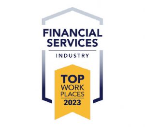 2023 Top Workplace Award in Financial Industry.