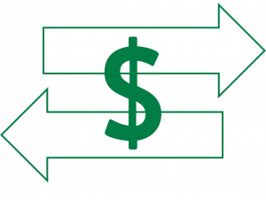 Wire transfer icon