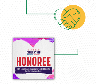 2025 Corporate Citizenship Award mobile graphic.
