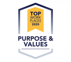 Top Workplaces Culture Excellence Awards in Purpose & Values