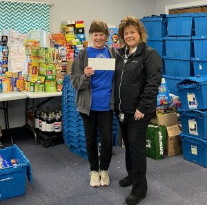 Auburn-Youth-and-Family-Services-Sally-DArcangelo-Executive-Director pictured with regional branch manager, Tina Puzzo.