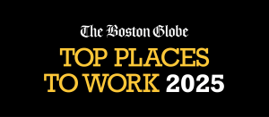 Top Places to Work 2025 Boston Globe Award.