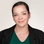 A headshot of Mary Kronsberg.